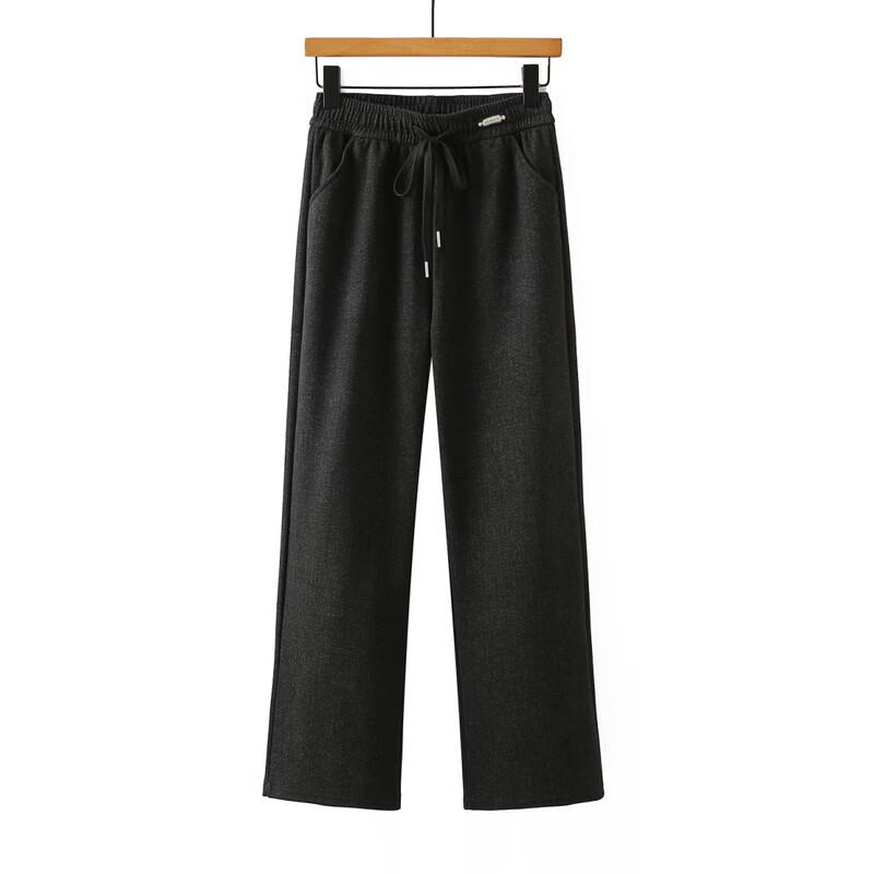 YUZHAOLIN Women's Loose Straight Leg Drawstring Pants
