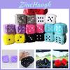 Soft Plush Dice Toy Hanging Decoration For Car Festive Ornament