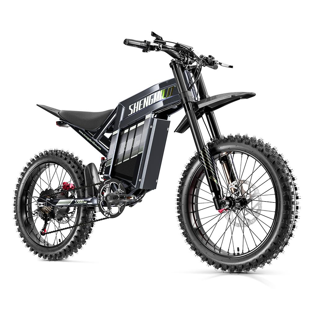 Shengmilo S900 Pro 2026 New Model All-Terrain Electric Bicycle 100KM Range 60V35AH Battery 3000W High Power 65KM/H Speed E-Mountian Bike