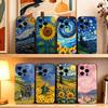 Van Gogh Phone Case For iPhone 17, 16,15,14,13,12,11 Plus,Pro Max, Others Soft Black Cover