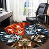 1pc Cat Kaleidoscope Office Round Area Rug, Under Office Chairs Bedroom Living Room Home Decor, Room Deco