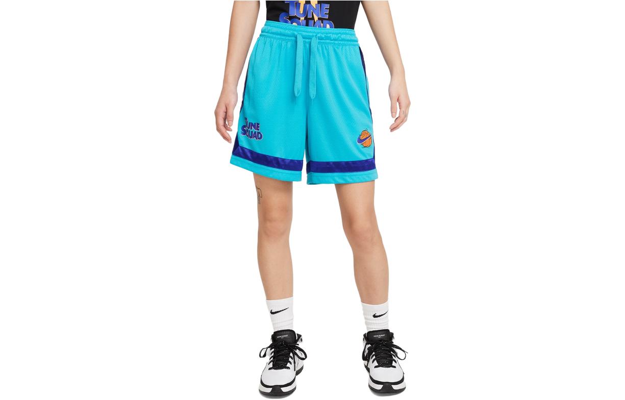 Nike x Space Jam Basketball Shorts Women s Light Furious Flame Blue DJ3903-434 L