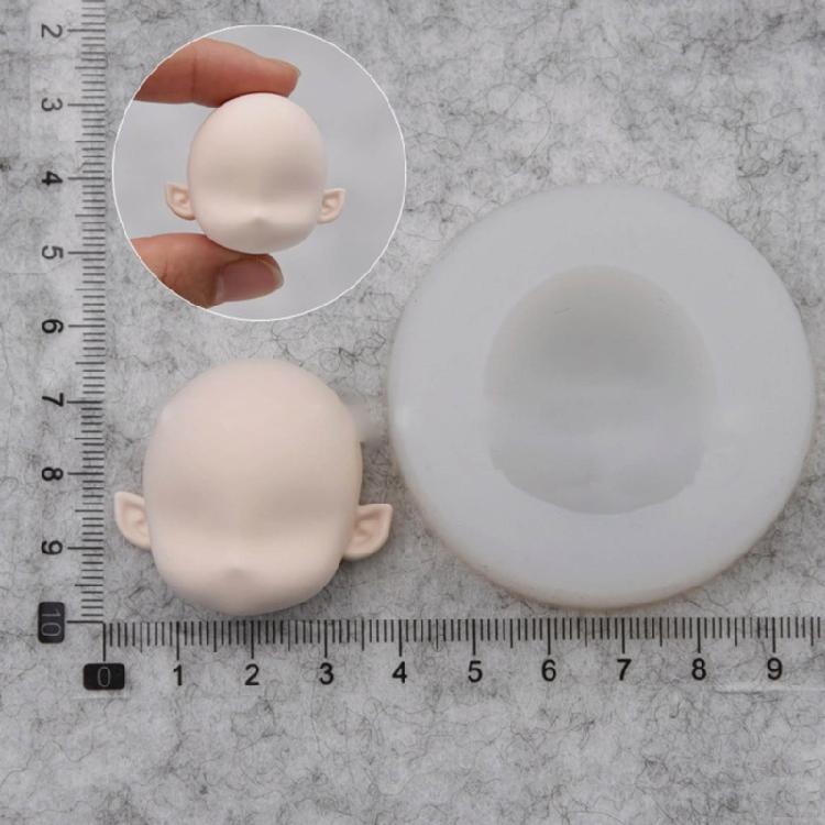 Baby Head Mould Clay Resin Mould for Making Cake Fondant Decorations