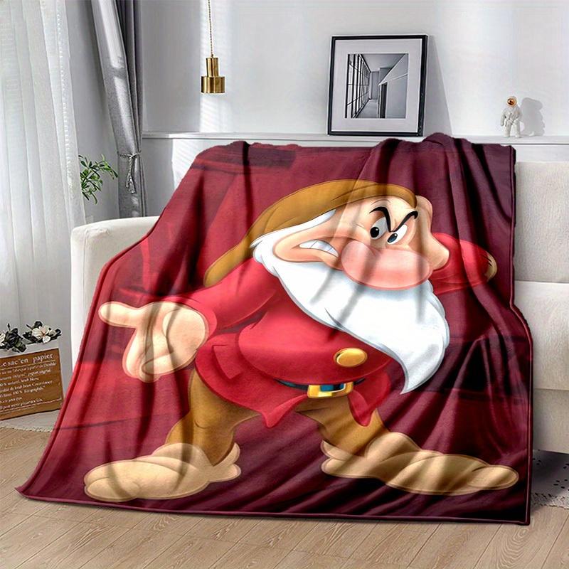 1pc, Grumpy Dwarf Home Decor: Cozy Blanket for Bedroom, Living Room & Travel, Perfect Gift, Couches, Outdoor, Camping, Car Trips, Beach & Office Naps.
