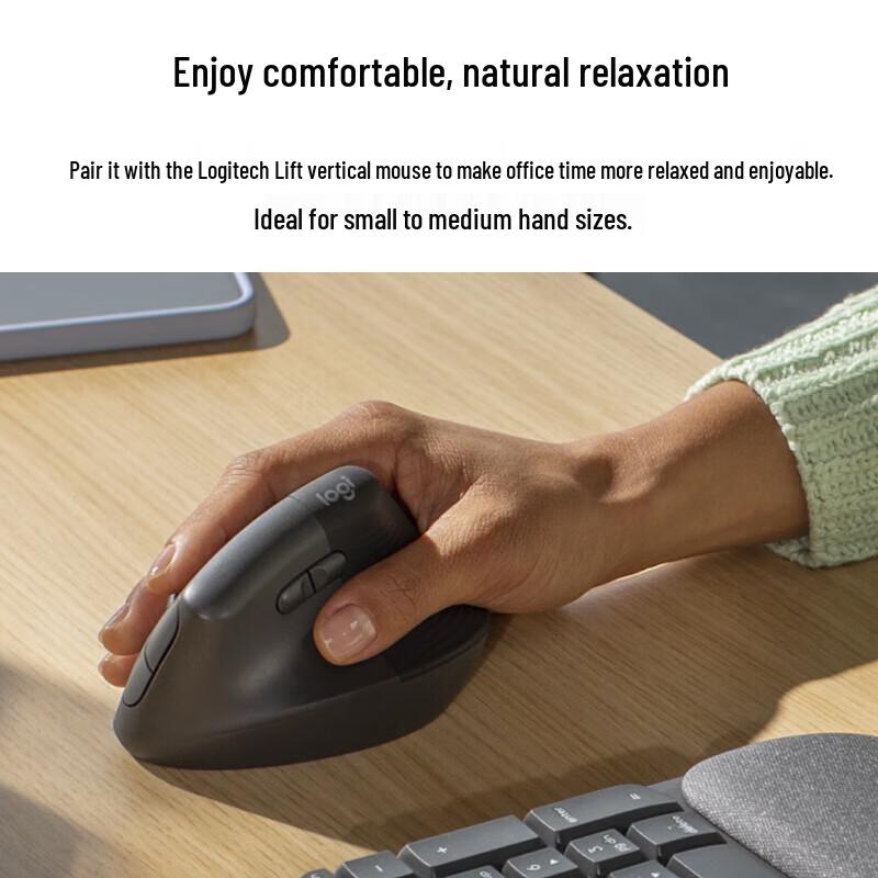 Logitech Wave Keys Ergonomic Wireless Keyboard