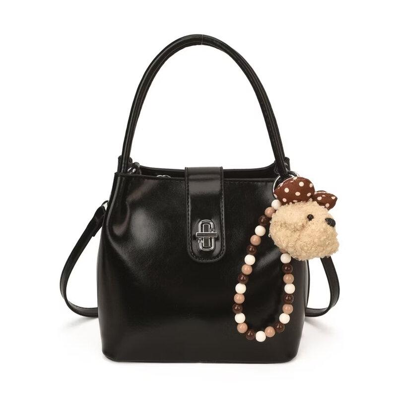 OGAR Retro Fashion Bucket Bag Basket Style