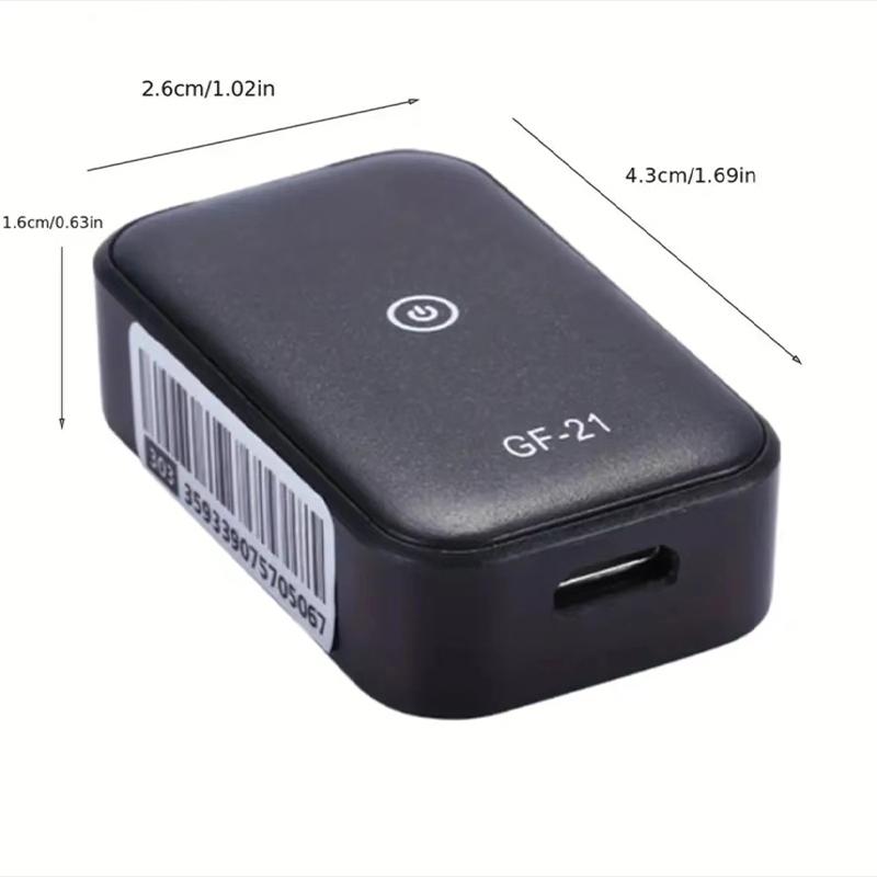 Real Time Tracking Sim Positioner Mini VehicleCar Gps Locator Black Loss Prevention TrackerGf21 Wifi Gps Locator Voice Control