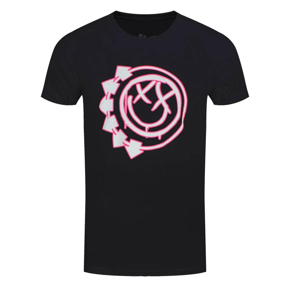 Blink 182 TShirt Six Arrows Smile Rock Official New Black S