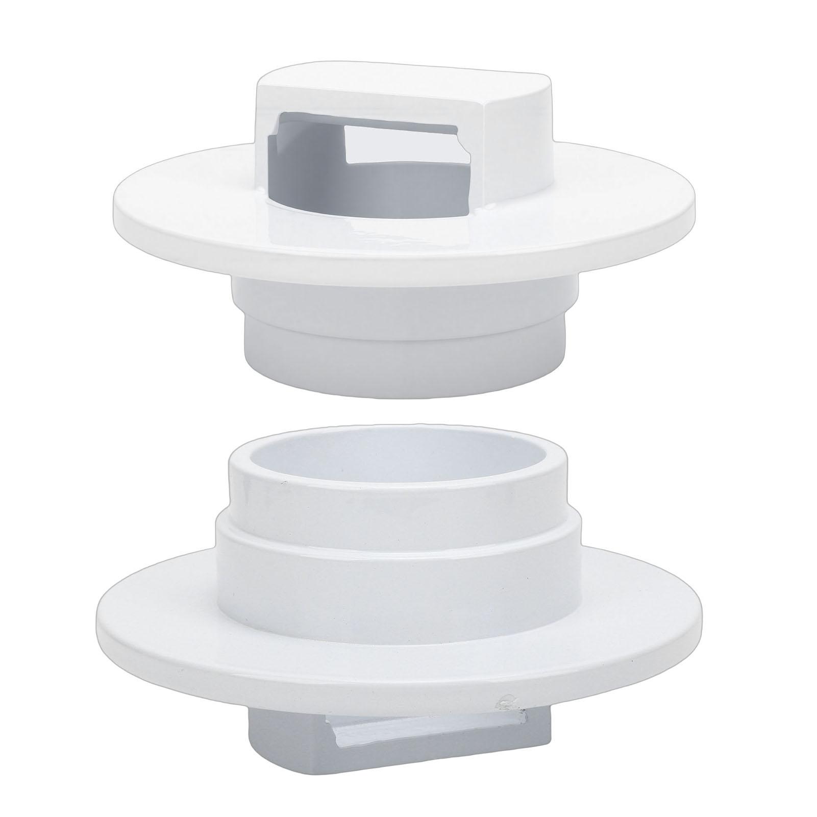 

Putting Hole Cup Press Tool Aluminum Alloy Ergonomic Grip Putting Hole Cup Positioning Tool White