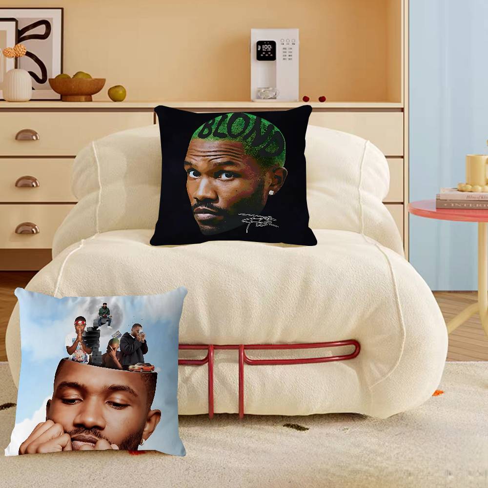 Singer Frank Ocean B-Blonde Pillow Case Throw Pillow Chair Seat Cushion Nap Pillows Cushion Seat Soft Pad Pillow Sofa Cushion