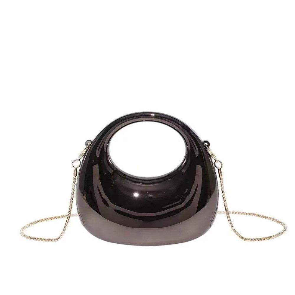 Mini Messenger Bag Acrylic Box Shoulder Bag Small Wallet Funny Party Bag Banquet Chain Bag  Women