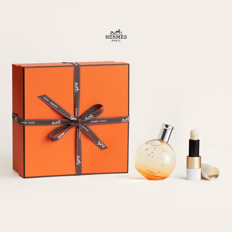 Hermes Eau des Merveilles Perfume Lip Balm Gift Set 30390₽