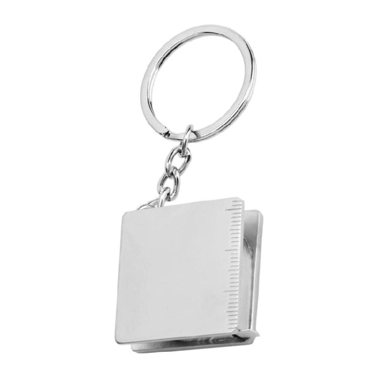 80 см Алюминиевый брелок-линейка Портативное измерительное устройство для различных применений Прочная конструкция серебряный