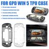 Protective Case For GPD Win 5 Transparent Protective Shell TPU Soft Rubber Shockproof Cover Game Accessories