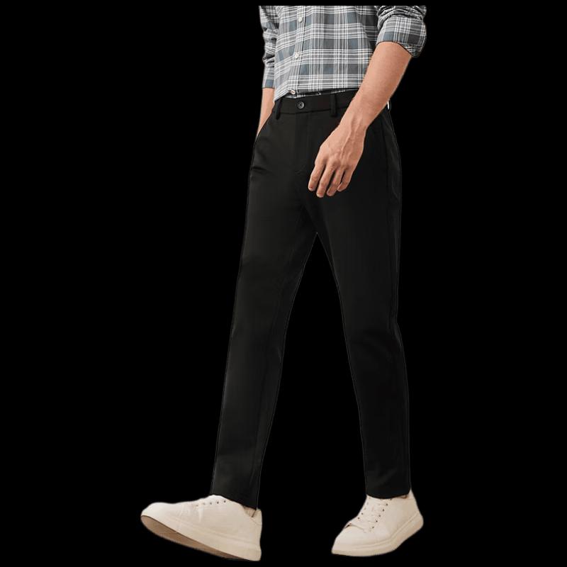 Navigare Men s Warm Stretch Straight-Leg Casual Pants 34