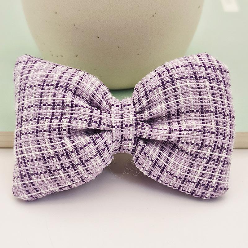 Candy Color Embroidered Bowknot: Fresh Fabric DIY Accessories for Shoes, Socks, Bags, Hair, and Clothing.