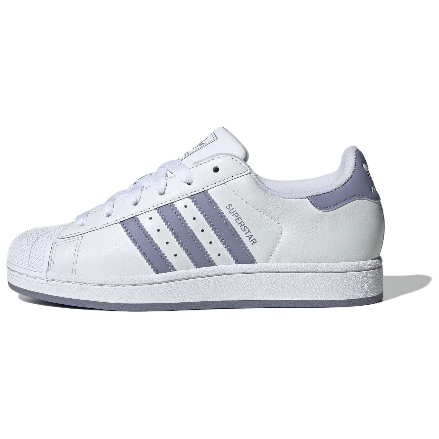 (WMNS) adidas Superstar II Cloud White Purple Women s JS1373 EU 38⅔