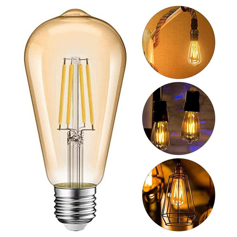 2W 4W 6W 8W 12W Crystal Light Bulb ST64 Light Bulb Hot LED Bulb  Home Decoration