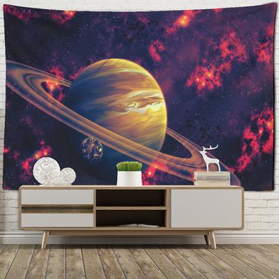 Arazzo Pianeta Spaziale da Appendere alla Parete Zingaro Psichedelico Hippie Boemo Fantascienza Arte Mandala Decorazione per la Casa
