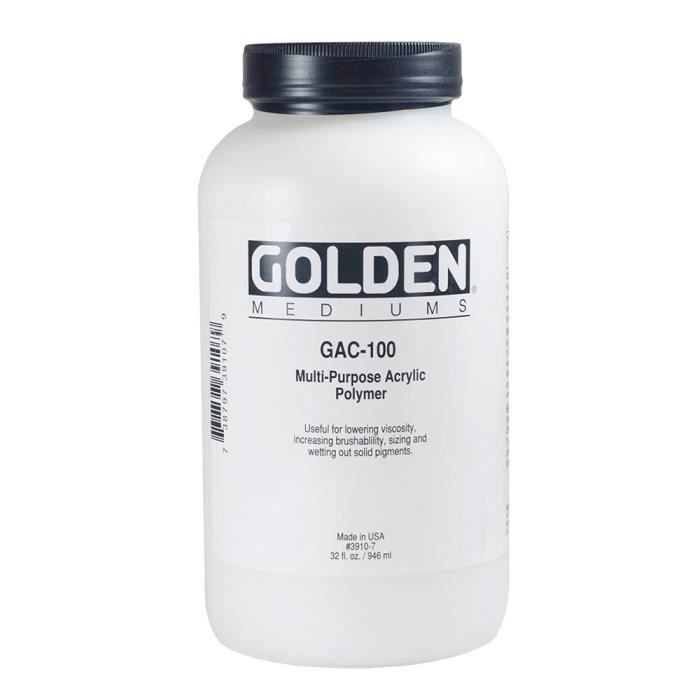 Médium acrílico dorado : GAC 100 946ml
