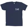 Sigma Alpha Epsilon SAE Bella + Canvas POCKET Marineblau T-Shirt Verbindung T-Shirt NEU