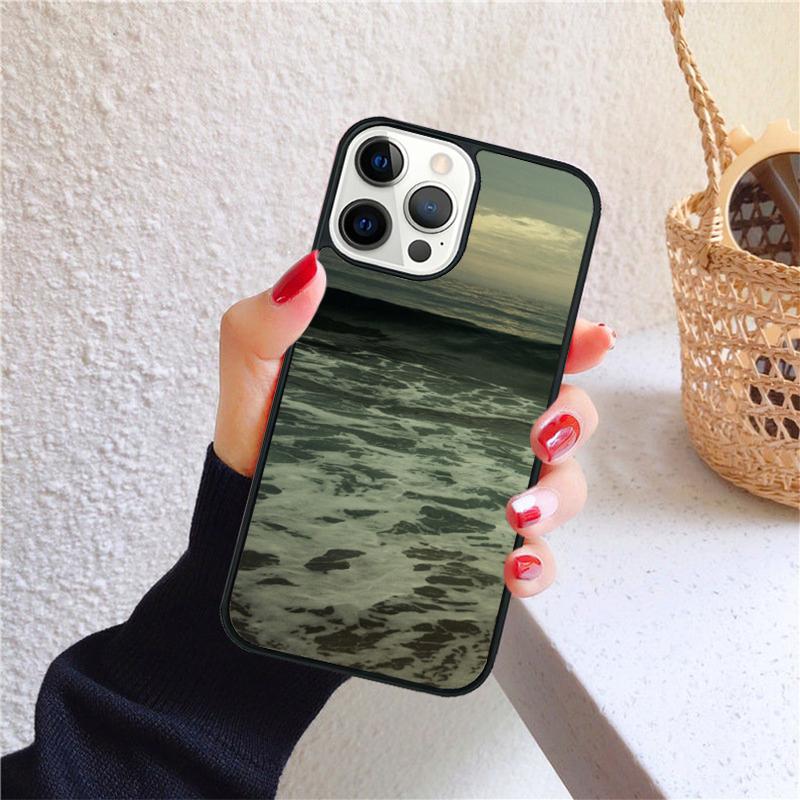 sea waves soft Phone Case Cover For iPhone 17 Air 16 15 14 12 13 Pro Max Plus coque Shell Fundas