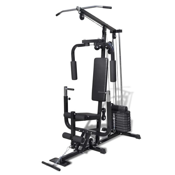 vidaXL Weight Bench Weight Training Station