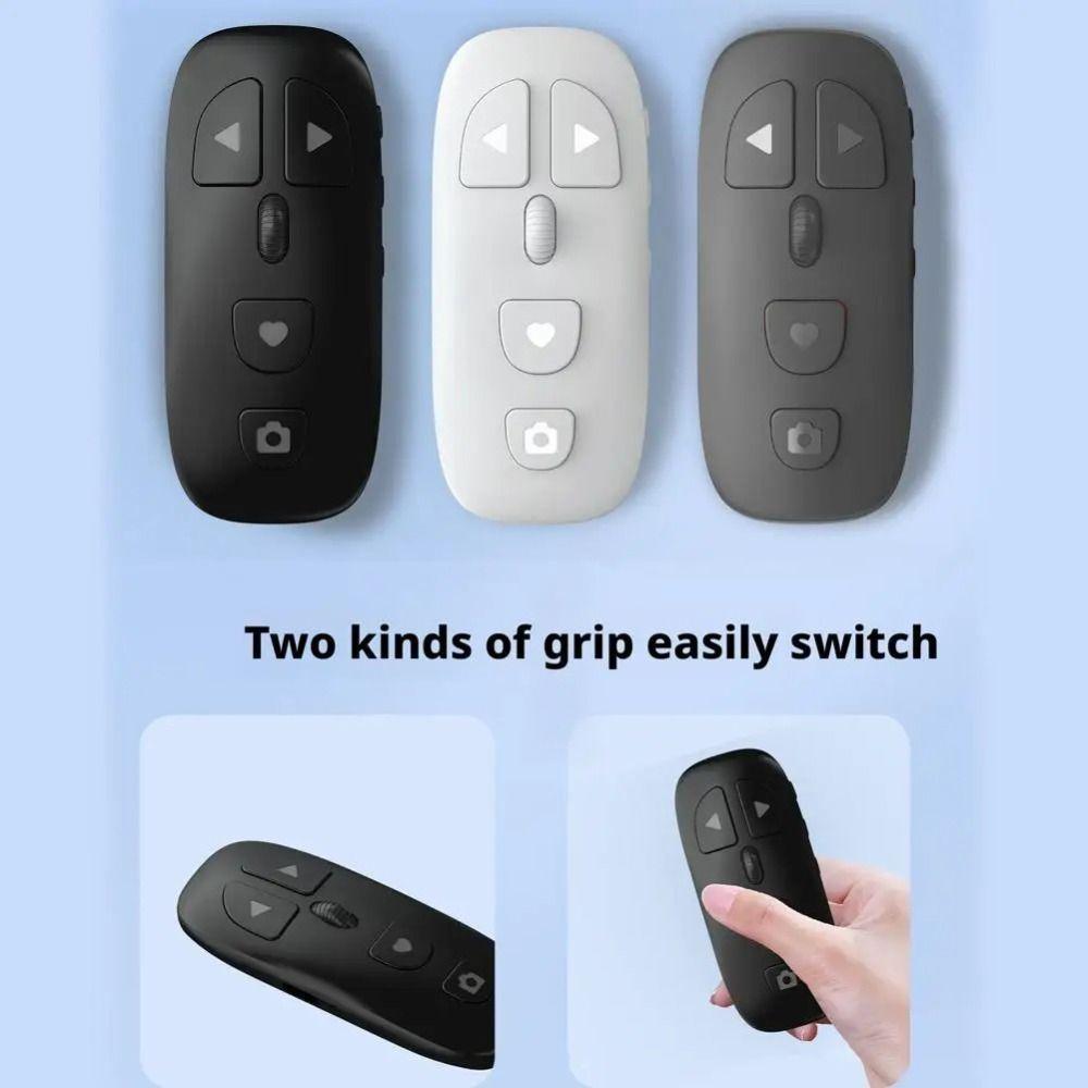 Fingertip Control E-book Page Turner Stable Signal Transmission Wireless Selfie Shutter  E-book