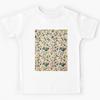 Floral Pattern. Colorful flowers.Wildflowers. Field of Flowers. Kids T-Shirt