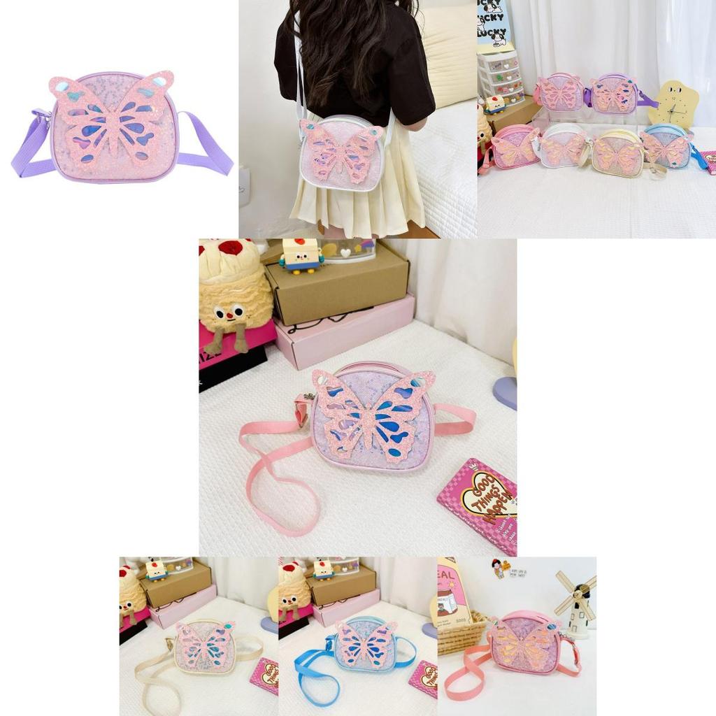 Lightweight Pu Toddler Backpack Charming Sequin Cartoon Bear Bag For Children