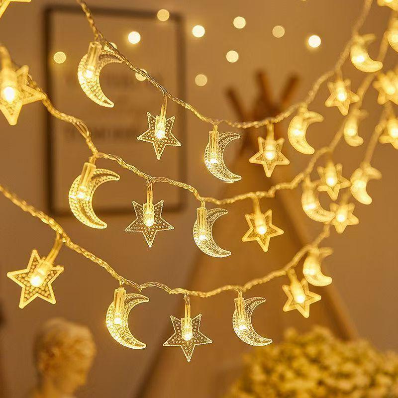 Battery Operated Christmas LED String Lights for Outdoor/Indoor Decor, Festival & Camping Atmosphere, Colorful Night Lights