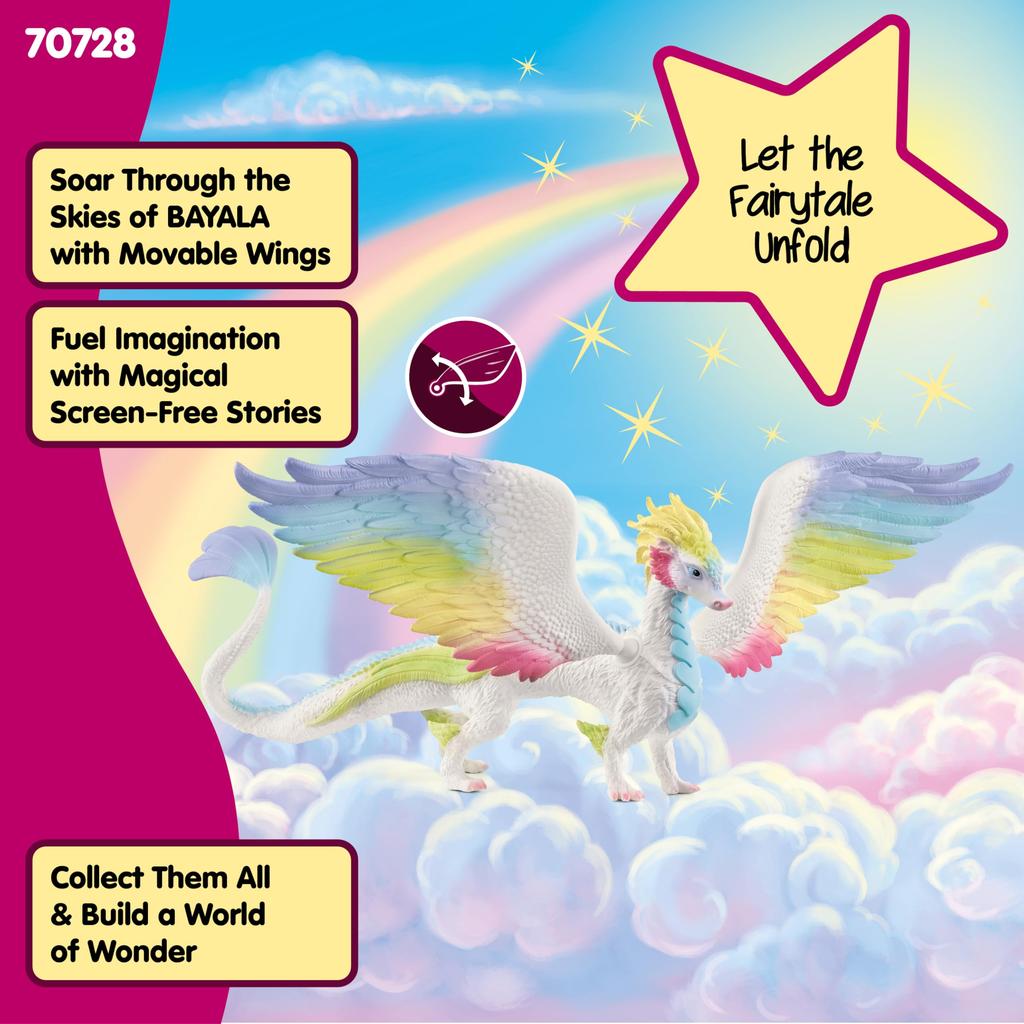 Schleich Bayala Rainbow Dragon 70728