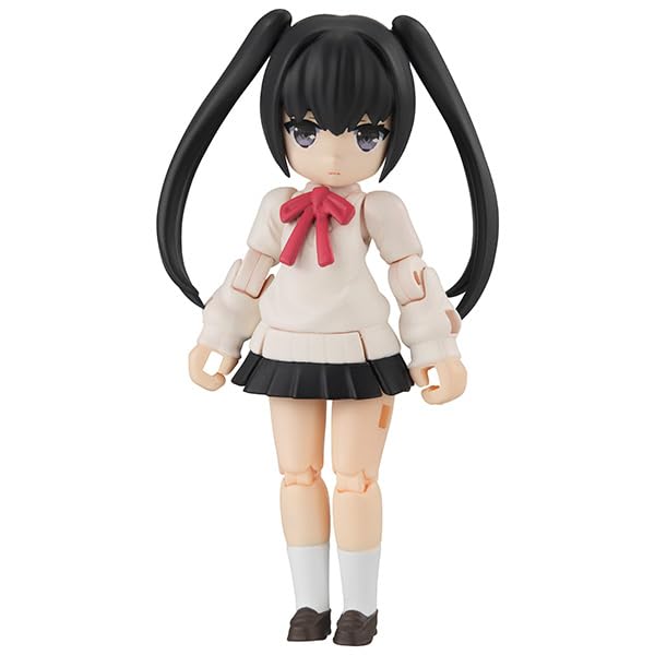 Desktop Army Heavy Armed High School Girl 2nd Squad 5 Movable Figure