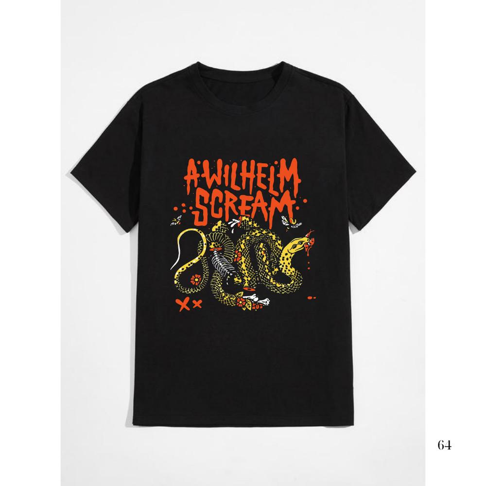 A Wilhelm Scream Tour Poster Band Vintage Retro TShirt  Unisex T-Shirt S