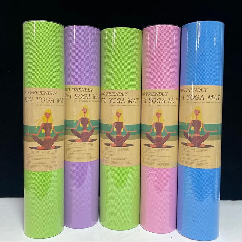 MieLanat Two-Tone EVA Yoga & Fitness Mat
