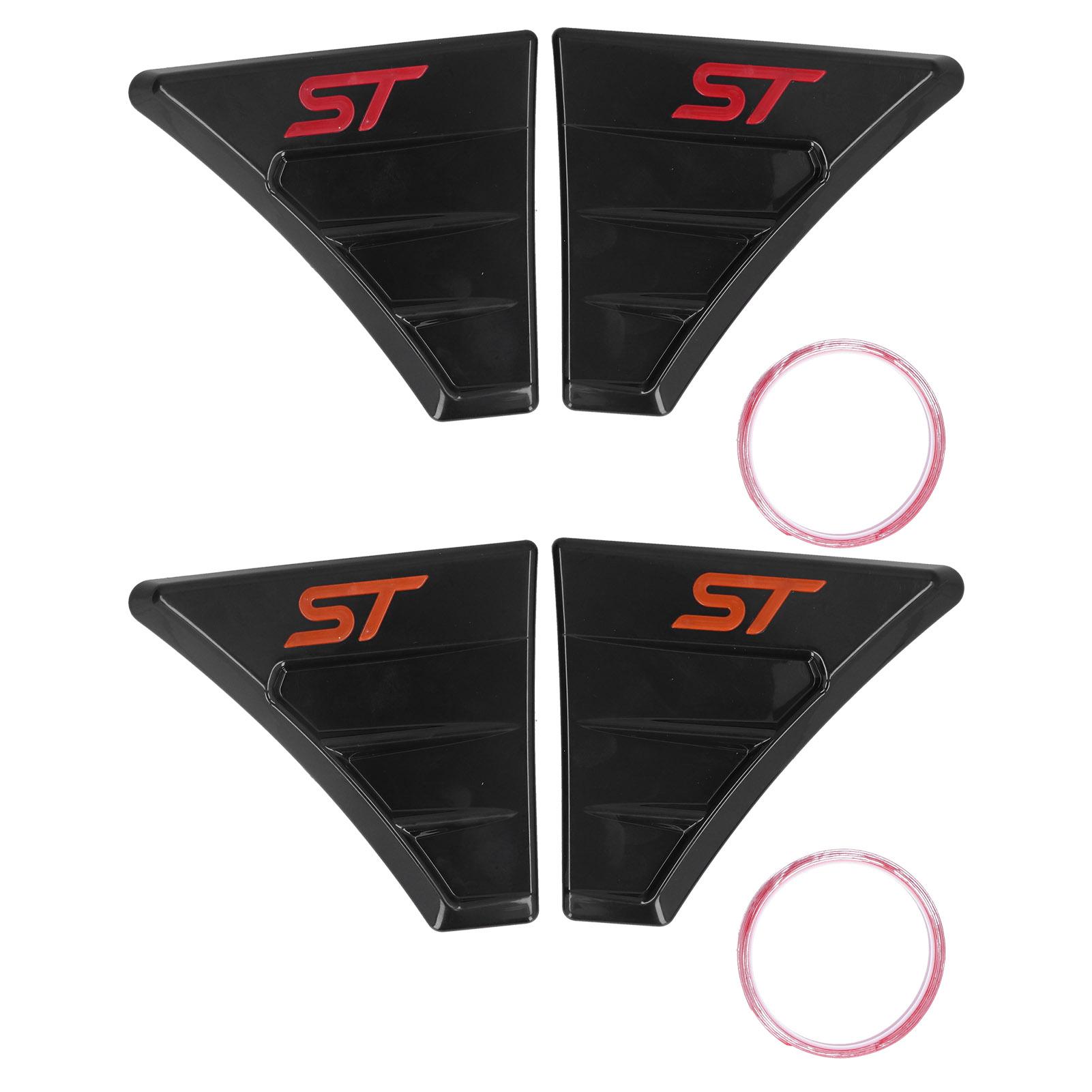 

Пара накладок боковой вентиляционной крышки на крыло для аксессуара для модификации стиля ST RS для Ford Focus MK 2