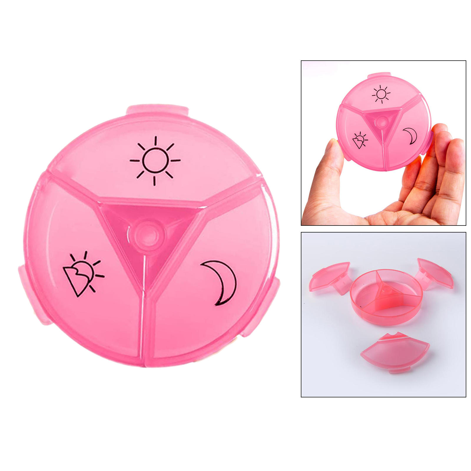 

Коробка для таблеток, органайзер для таблеток, дозатор, контейнер для витаминов, красный красный