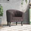 VidaXL Cabriolet Armchair, Chair with Armrests, Sofa with Backrest, Padded Seat, Living Room Bedroom Furniture, Modern, 356459