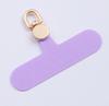 3PCS 360 ° Rotation Metal Head Mobile Phone Strap Clip Patch Firm Phone Lanyard Anti Loss Nylon Gasket Phone Case Connect Card