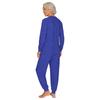 Unisex Anti-Strip Adaptiver Overall Rundhalsausschnitt Langarm Reißverschluss hinten Lange Hose Einteiler Strampler