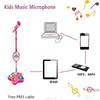Mikrofon dla dzieci ze stojakiem Karaoke Instrument muzyczny Zabawki edukacyjne dla mózgu Zabawka edukacyjna Prezent urodzinowy dla dziewczynki i chłopca
