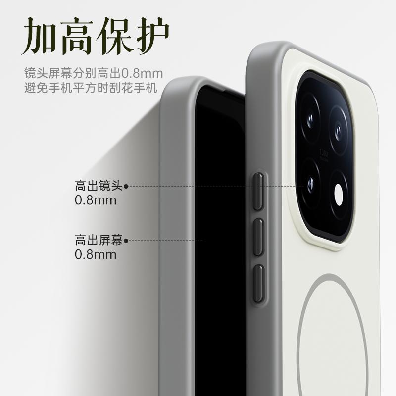 For Vivo iQoo 15 Case Magsafe Matte Baby Skin Touch Surface Anti-Fingerprint Sturdy Hybrid Cover