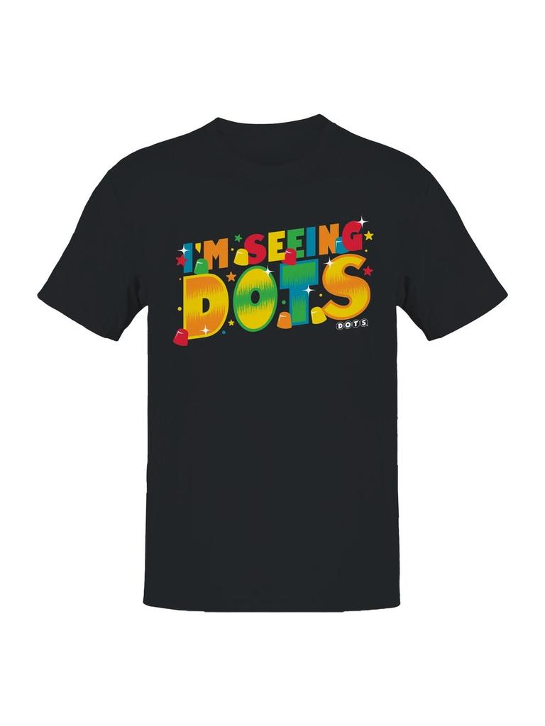 Offiziell lizenziertes Dots Vibrant "Ich sehe Punkte" Herren-T-Shirt