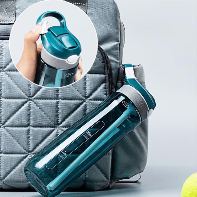 Tri-polar TP3649 Outdoor Portable Duckbill Straw Water Bottle