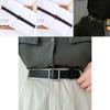 Contemporary Black Pu Decorative Belt With Stylish Details For Both Men Women And