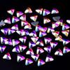 Blinginbox Hight Quality Rhinestone Bulk Special Shapes Crystal AB Hot Fix Rhinestones Iron on Rhinestones for Fabric Decoration
