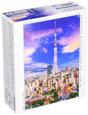 [Made In Japan] Beverly 300-Piece Jigsaw Puzzle Tokyo Skytree Twilight View (26 X 38 Cm) 93-147