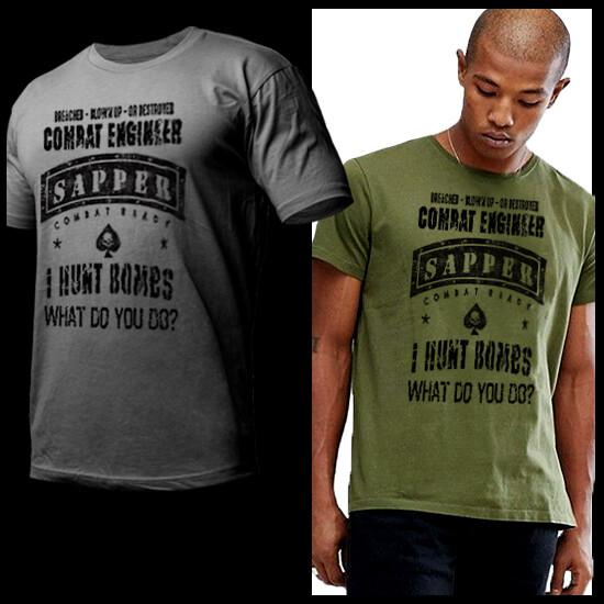 Combat Engineer  Sapper Military Breach Blown Up Explosive Specialist Tee Unisex T-Shirt XXXXL