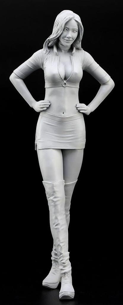 Hasegawa 1/12 Real Figure Collection No. 20 Race Queen Vol. 2 Unpainted Resin Kit SP531