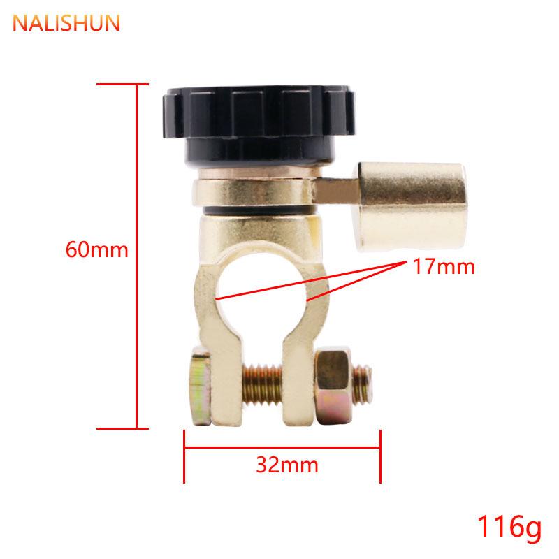 Car Battery Disconnect Switch, Battery Terminal Connector, Multi-Purpose Battery Disconnect Switch for Cars & Trucks